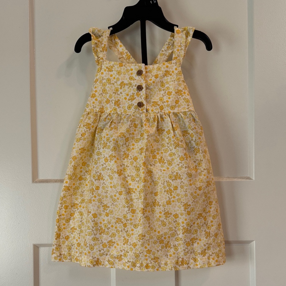 Carter's Yellow Floral Kids Dress
